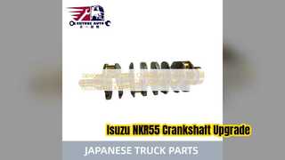 Isuzu NKR55 4JB1T เพลาข้อเหวี่ยงชิ้นส่วนประสิทธิภาพสูง