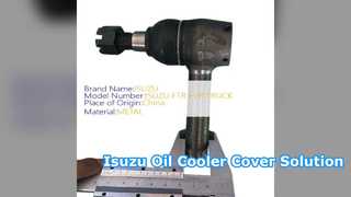 ฝาครอบออยล์คูลเลอร์ Isuzu FTR FVR 8943923280 เปลี่ยน