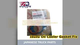 ปะเก็นออยคูลเลอร์ Isuzu 6SD1T 1132009360 การเปลี่ยน