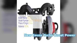 ใหม่ Isuzu 4HG1T เทอร์โบสำหรับชิ้นส่วนรถบรรทุก NPR NQR71