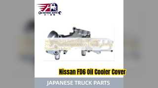ฝาครอบออยคูลเลอร์ Nissan UD FD6 21302 Z9002 เปลี่ยน
