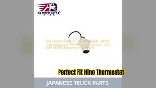อะไหล่เครื่องยนต์ Hino เทอร์โมสตัท S1632 E9000 J08C J05E