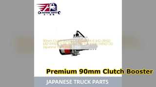 บูสเตอร์คลัตช์ 90 มม. สำหรับรถบรรทุก Isuzu Hino UD