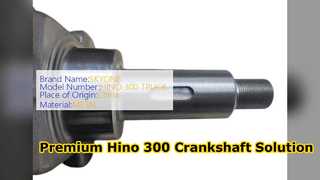 Hino 300 W04D N04C เพลาข้อเหวี่ยงทดแทนคุณภาพสูง