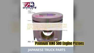 HINO 500 Engine Piston 13306 1012 ชิ้นส่วนคุณภาพสูง