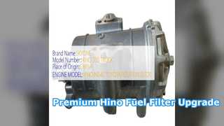 Hino 500 700 กรองน้ำมันเชื้อเพลิง 23300 E0131 เปลี่ยน