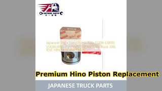 HINO J08E J05E Piston Assy S130B E0R80 ชิ้นส่วนคุณภาพสูง