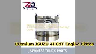ISUZU 4HG1T Engine Piston อัพเกรดชิ้นส่วนคุณภาพระดับพรีเมียม