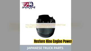 Hino 500 J05E Piston Assy S130B E0N71 เปลี่ยน