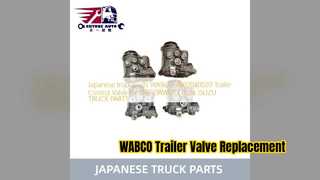 WABCO 4802040020 วาล์วควบคุมรถพ่วงสำหรับ DAF ISUZU