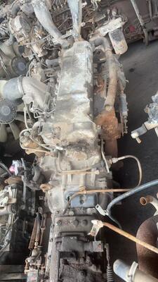 ชิ้นส่วนรถบรรทุกญี่ปุ่นใช้เครื่องยนต์ประกอบสำหรับ HINO 500 RANGER Truck J08C J08CT Hino เครื่องยนต์มือสอง