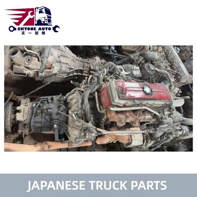 อะไหล่รถยนต์ญี่ปุ่น รวมเครื่องยนต์ใช้ สภาพดีสําหรับ HINO300 รถยนต์ N04C Hino เครื่องยนต์มือสอง