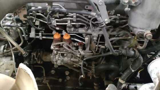 อะไหล่รถบรรทุกญี่ปุ่น เครื่องยนต์มือสอง พร้อมเกียร์ สภาพดี สำหรับ ISUZU GIGA 6WG1 ลดราคา อะไหล่มือสอง Isuzu