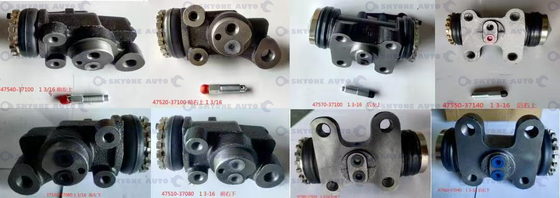 ชิ้นส่วนรถบรรทุกญี่ปุ่น 47550-37140 กระบอกเบรคข้าง RH ใช้สำหรับ HINO 300 DYNA TOYOTA COASTER HINO ENGINE PARTS