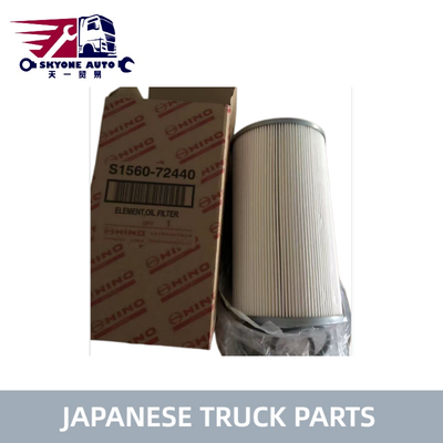 S1560-72440 15607-1351 LF3686 ตัวกรองน้ำมันสำหรับ HINO 700 Profia รถบรรทุก E13C P11C SH1E คุณภาพสูงญี่ปุ่นรถบรรทุกอะไหล่