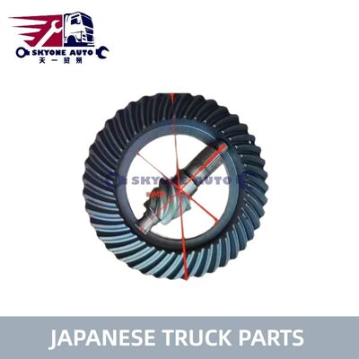 ส่วนของรถบรรทุกญี่ปุ่น Crown Pinion 41221-E0640 อัตราส่วน 6/41 สําหรับ HINO 500 RANGER Truck J08C J08CT HINO ENGINE PARTS