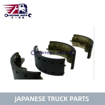 ชิ้นส่วนรถบรรทุกญี่ปุ่น รองเท้าเบรค Assy S4743-03810 47420-EV340 สําหรับ HINO 500 RANGER Truck J08C HINO ENGINE PARTS