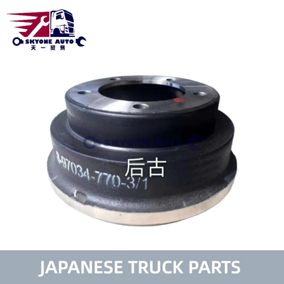 Japanese Truck Parts Rear Brake Drum 8-97034770-1 8-98248900-0 For ISUZU NKR NPR66 4BE1 4HF1
