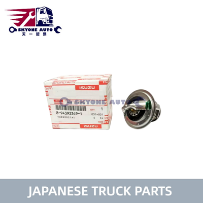 อะไหล่รถบรรทุกญี่ปุ่น เทอร์โมสตัท 8-94393349-1 8943933491 สำหรับ ISUZU 6HF1 6HH1 รถบรรทุก ISUZU TRUCK PARTS