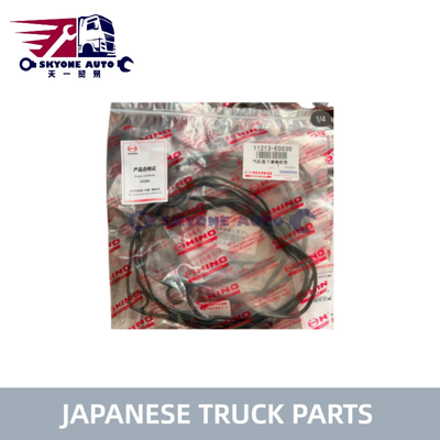 อะไหล่รถบรรทุกญี่ปุ่น 11213-E0030 ปะเก็นฝาครอบวาล์ว สำหรับรถบรรทุก HINO FM320 500 P11C อะไหล่เครื่องยนต์ Hino