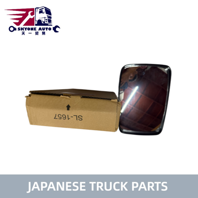 อะไหล่รถบรรทุกญี่ปุ่น SL-1657 กระจกมองข้างสำหรับรถบรรทุก Mitsubishi Fuso Canter อะไหล่เครื่องยนต์ Fuso