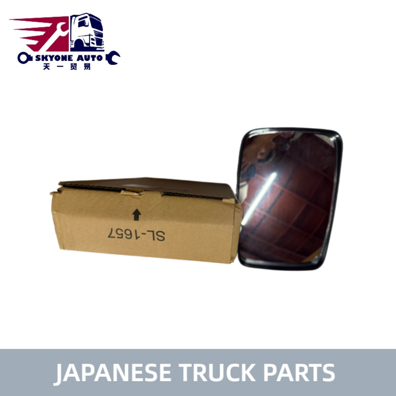 อะไหล่รถบรรทุกญี่ปุ่น SL-1657 กระจกมองข้างสำหรับรถบรรทุก Mitsubishi Fuso Canter อะไหล่เครื่องยนต์ Fuso